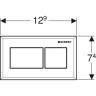 Клавиша смыва GEBERIT 116,051.KV.1 черный