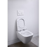 Комплект инсталляции GEBERIT DUOFIX 111.300.00.5 UP320 с подвесным унитазом SMYLE SQUARE 500.683.01.1 безободковый и крышкой-сиденьем микролифт 111.300.00.5-500,683