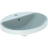Раковина встраиваемая GEBERIT VARIFORM 45x60 см 500.735.01.2 без отверстия перелива