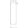 Шкаф-пенал GEBERIT ACANTO 500,637.JL.2 45 см