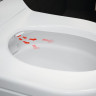 Унитаз-биде подвесной GEBERIT AQUACLEAN TUMA COMFORT 146,294.FW.1 панель нержавеющая сталь